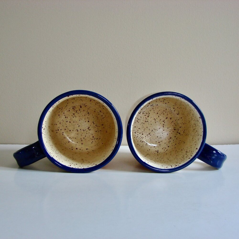 Pfaltzgraff Set of 2 Coffee Mugs Sedona Colourful Splatter Oversized Large - Picture 5 of 10